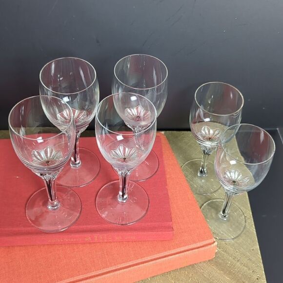 Belfor exquisite black stem liquor shot glass set of 6 - Picture 5 of 9